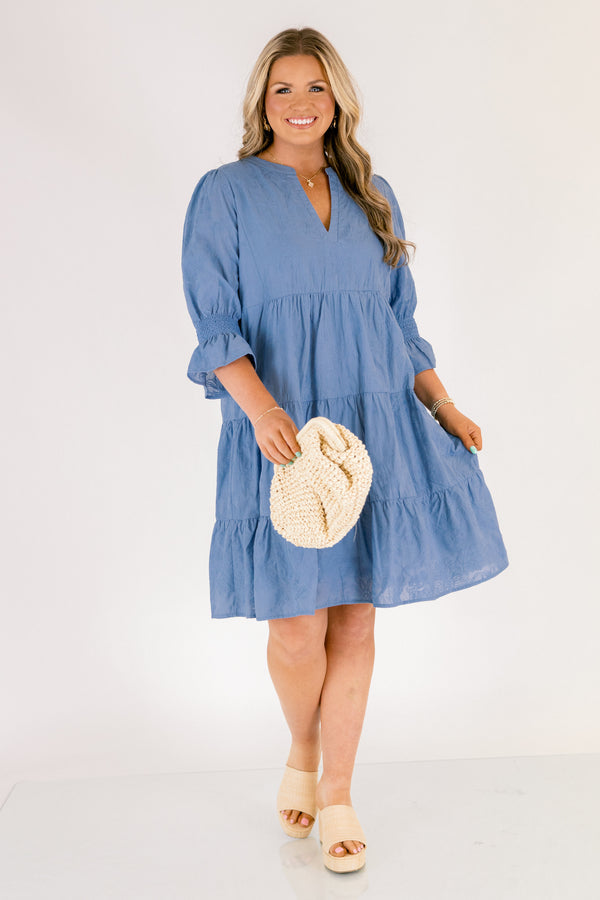 Sands of Life Kleid, Azurblau