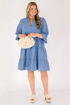 Sands of Life Kleid, Azurblau