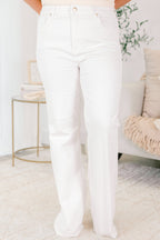 Shine Like The Sun Jeans, White