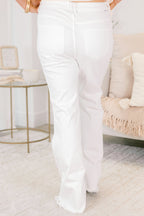 Shine Like The Sun Jeans, White