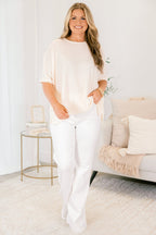 Shine Like The Sun Jeans, White