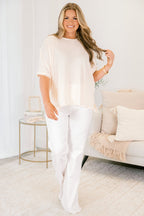 Shine Like The Sun Jeans, White