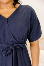Jumpsuit „Simply Carried Away“, Marineblau