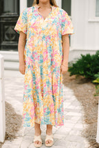 Straight Shot Dress, Yellow