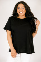 String Of Luck Tee, Black
