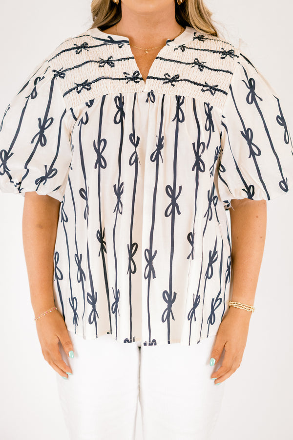 Das Allure Top, Off-White