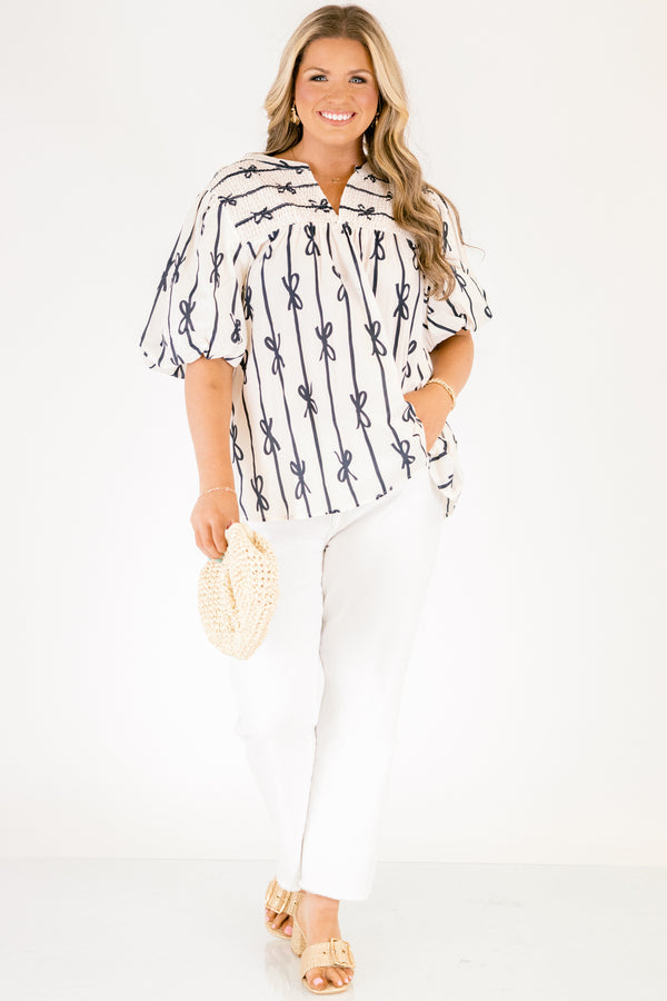 Das Allure Top, Off-White