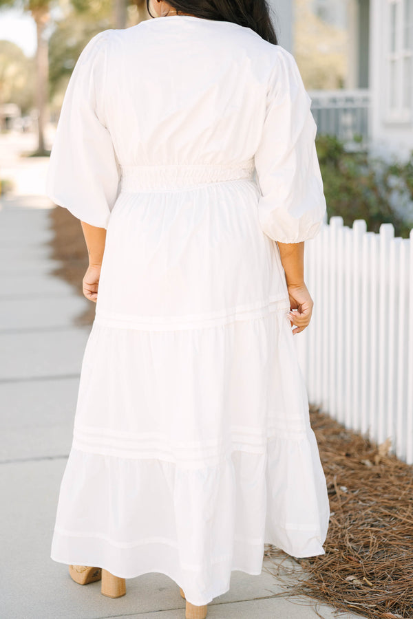 Das Kleid „Clear Choice“, Weiß