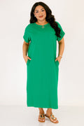 The Done Deal Dress, Kelly Green