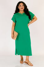 The Done Deal Dress, Kelly Green