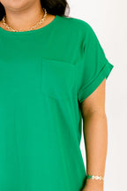 The Done Deal Dress, Kelly Green
