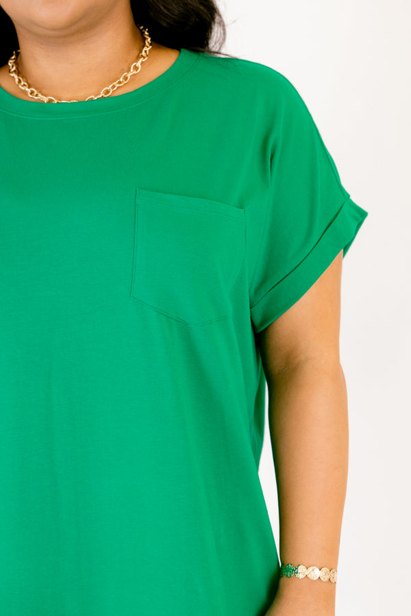 The Done Deal Dress, Kelly Green
