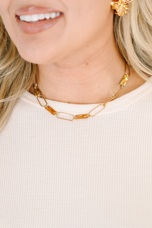 The Everlight Link Necklace, Gold