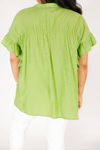 The Misfortunes Of Life Top, Green
