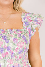 The Wildflower's Song Maxi Dress, Pink Lilac Mix