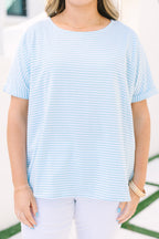 Time Goes By Top, Light Blue