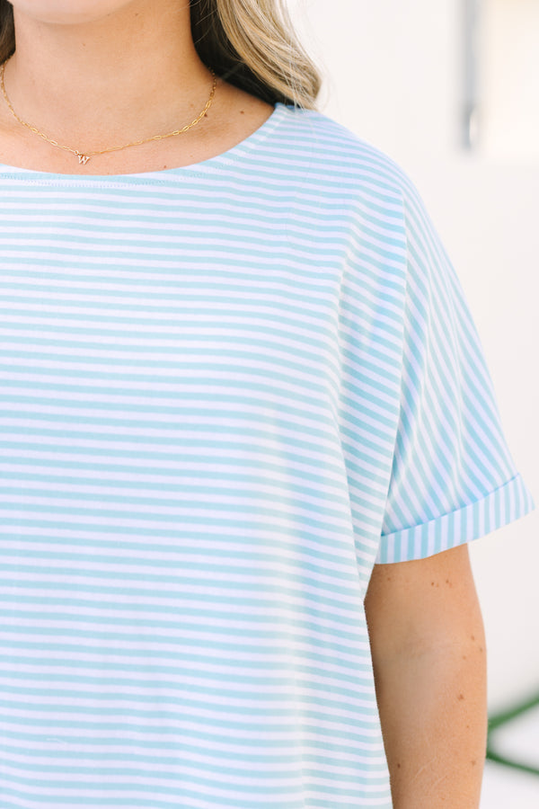 Time Goes By Top, Light Blue