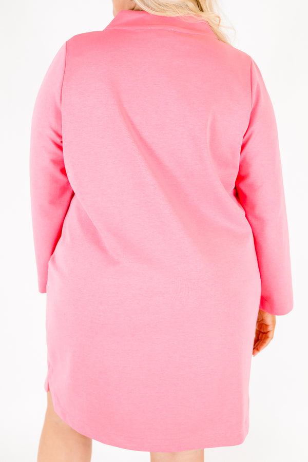 To Say The Least Dress, Hot Pink