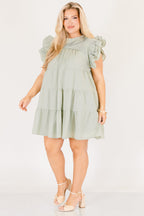What A Vision Dress, Mint