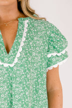 What Do I Mean Top, Green