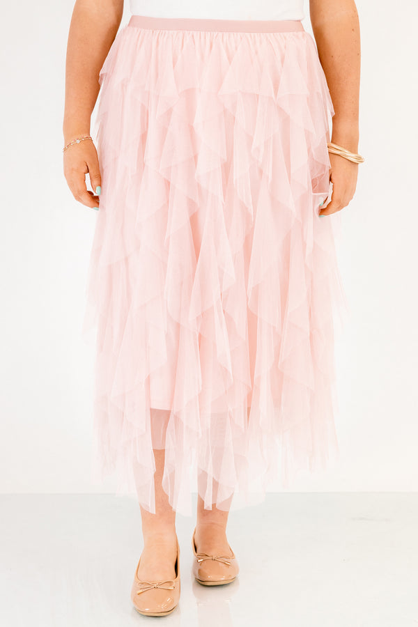 Wisteria Dreams Skirt, Pink