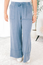 Working For The Weekend Pants, Blue