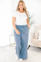 Working For The Weekend Pants, Blue