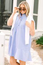 Your Move Dress, Blue