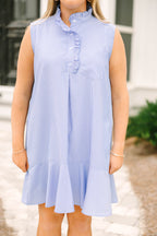 Your Move Dress, Blue